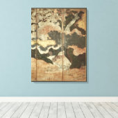 Sunny Landscape Canvas Afdruk (Insitu (Houten vloer))