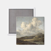 Sunny Landscape Magneet (Voorkant / Achterkant)