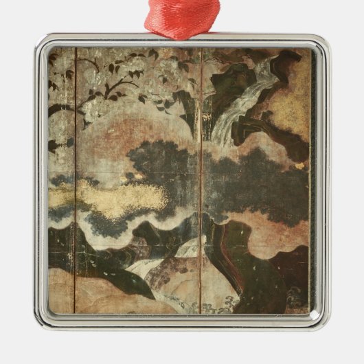 Sunny Landscape Metalen Ornament (Voorkant)