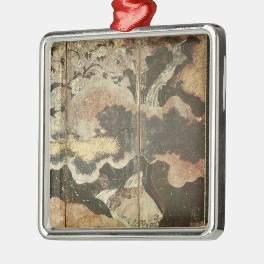 Sunny Landscape Metalen Ornament (Links)