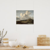 Sunny Landscape Poster (Keuken)