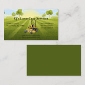 Sunny Lawn Care Visitekaartje (Voorkant / Achterkant)