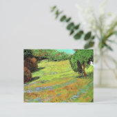 Sunny Lawn in een openbaar park door Vincent van G Briefkaart (Staand voorkant)