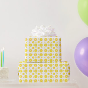 Sunny Lemon Slices Wrapping Paper Cadeaupapier