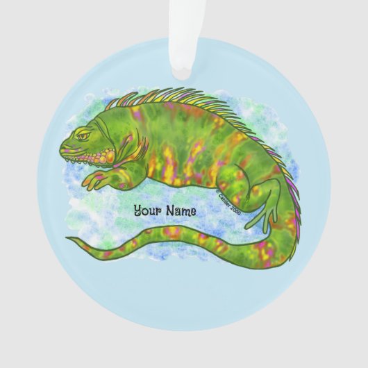 Sunny Lizard Ornament (voorkant)