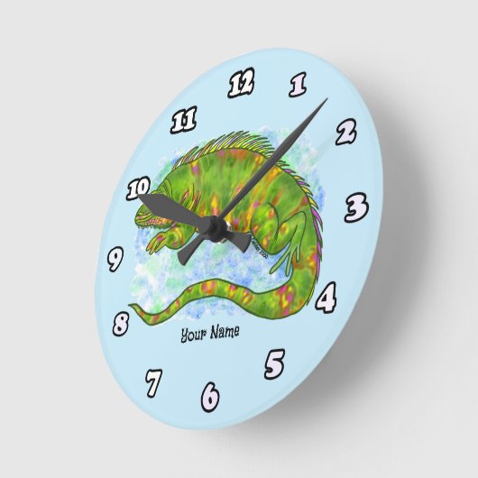 Sunny Lizard Ronde Klok (Hoek)