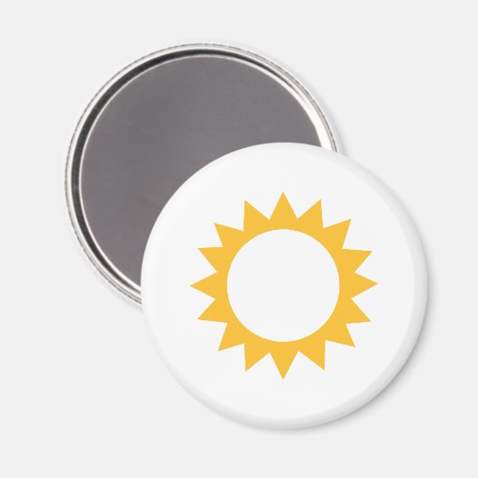 Sunny Magneet (Voorkant / Achterkant)