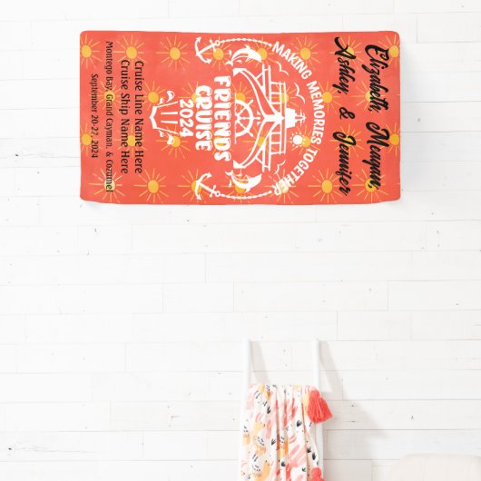 Sunny Making Memories Together Friend Cruise Spandoek (Insitu)