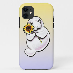 Sunny Manatee Off-Leash Art™ Case-Mate iPhone Case