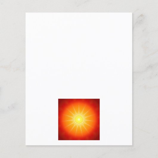 sunny mandala flyer (Voorkant)