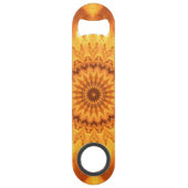Sunny Mandala Speed Bottle Opener | Blade van balk Flessenopener (Voorkant)