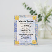 Sunny Marina Business Luncheon Benefit - Kaart (Staand voorkant)