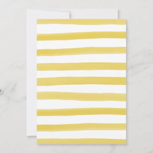 Sunny Meadow Floral Easter Brunch Party Invitation Kaart (Achterkant)