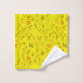 Sunny Meadow Flowers Bad Handdoek (Wasdoekje)