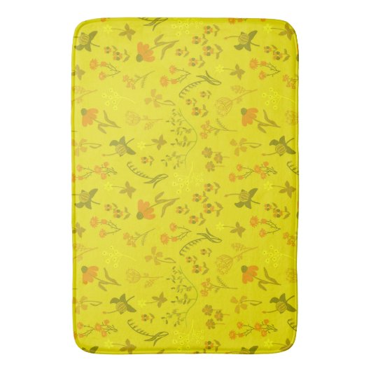 Sunny Meadow Flowers Badmat (Voorkant Verticaal)