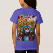 Sunny Monkey Bliss - Baby Fine Jersey T-shirt (Achterkant)
