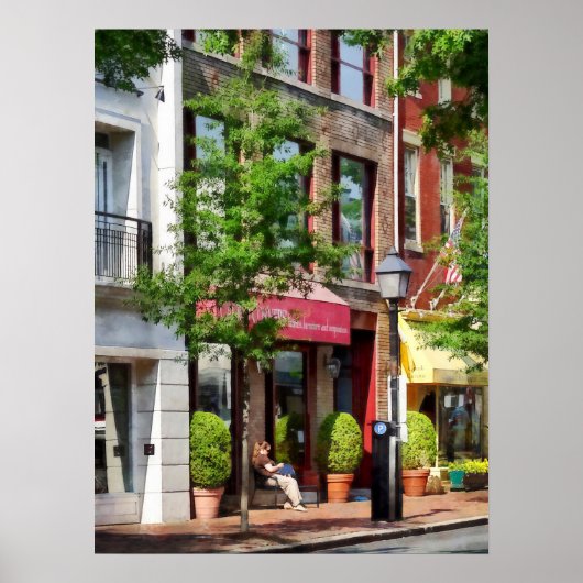 Sunny Morning Alexandria VA Poster (Voorkant)