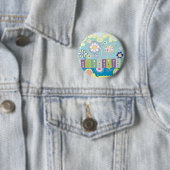 Sunny Morning Button (In situ)