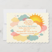 Sunny Morning Uitnodiging (Voorkant)