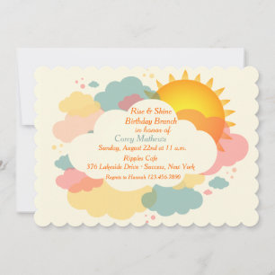 Sunny Morning Uitnodiging