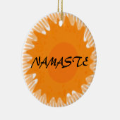 Sunny Namaste - Yoga Ornament (Rechts)