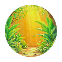 Sunny Natuur Path Art Snijplank