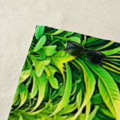 Sunny Natuur Path Art Strandlaken (In situ)