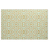 Sunny Neon Pastel Yellow Sunflower Pattern Stof (Fat Quarter)