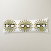 Sunny Nerd Glasses + je rug. en ideeën Lichaamskussen (Achterkant)