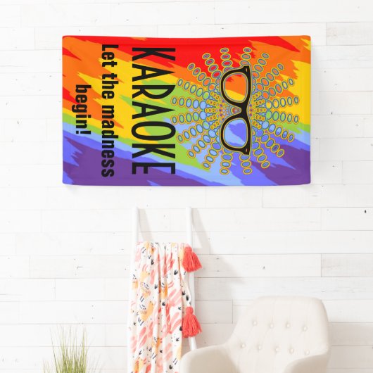 Sunny Nerd Glasses + je rug. en ideeën Spandoek (Insitu)