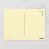 Sunny Oranje Marigolds Garden Flowers Briefkaart (Achterkant)