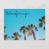 Sunny Palm Springs Briefkaart (Voorkant)