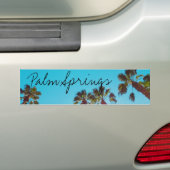 Sunny Palm Springs Bumpersticker (Op auto)