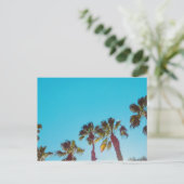 Sunny Palms Briefkaart (Staand voorkant)