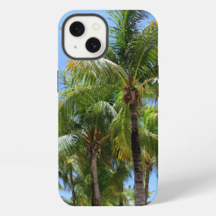 Sunny Palms Oasis #1 #tropisch #muur #kunst iPhone 13 Hoesje