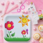 SUnny   Papieren Bordje (Feest)