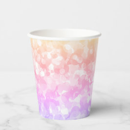 Sunny Pastel Colors Bubble Polka Dots Paper Cups Papieren Bekers