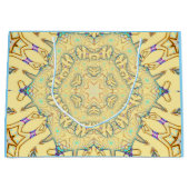 Sunny Pattern in Gentle Yellow Groot Cadeauzakje (Voorkant)
