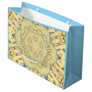 Sunny Pattern in Gentle Yellow Groot Cadeauzakje