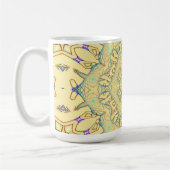 Sunny Pattern in Gentle Yellow Koffiemok (Links)