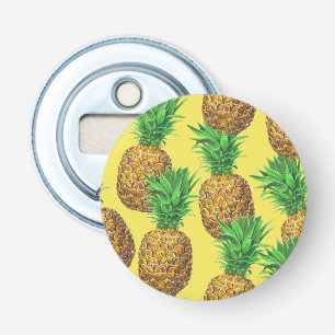 Sunny pineappels button flesopener
