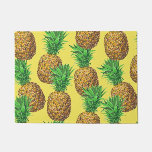 Sunny pineappels deurmat (Voorkant)