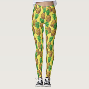 Sunny pineappels leggings