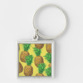 Sunny pineappels sleutelhanger (Voorkant)