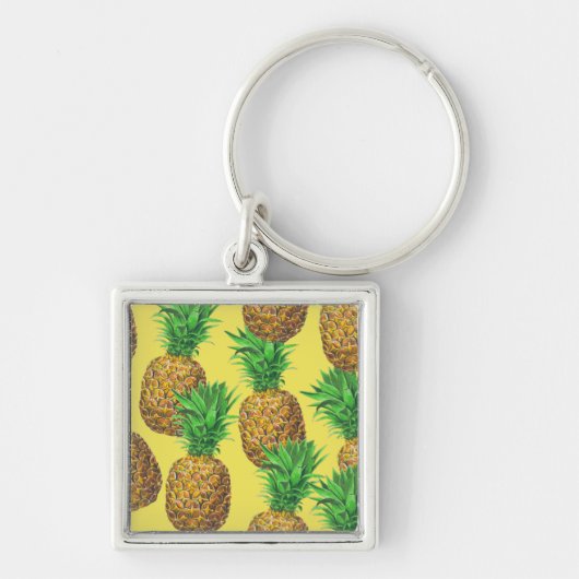 Sunny pineappels sleutelhanger (Voorkant)