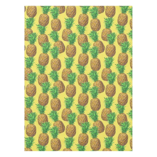 Sunny pineappels tafelkleed (Voorkant)