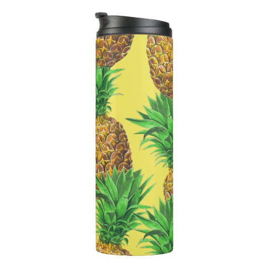 Sunny pineappels thermosbeker (Geroteerd rechts)