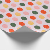 Sunny Polka Dots Cadeaupapier (Hoek)