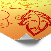 Sunny Pomeranian Poster Print (Hoek)