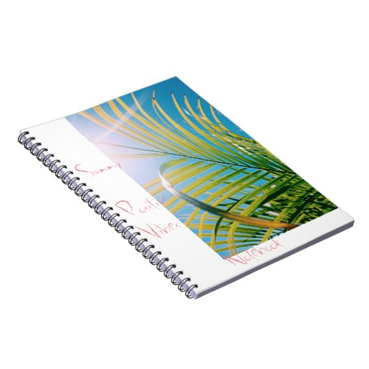 Sunny Positive Vibes Notitieboek (Rechterzijde)
